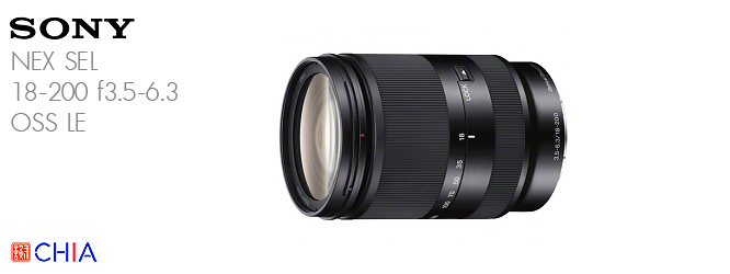 Lens Sony NEX SEL 18-200 f35-63 OSS LE